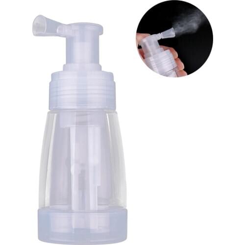 Fine Mist Powder Spray Bottles with Locking Nozzle Portable Baby Powder Makeup Hairdressing Talk Spray Container Dry Glitter #E