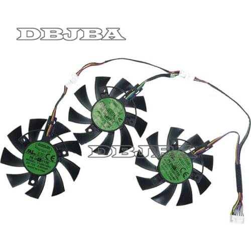 Graphics Fan For ASUS TUF3 RX5700XT O8G GAMING OC TUF3 GTX1660 O6G GAMING OC