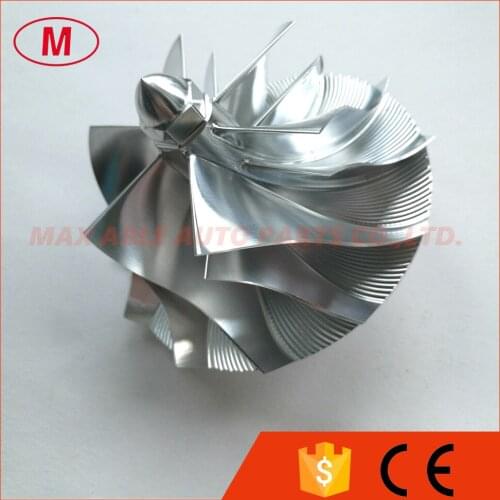 GT3788 759335-0002 Upgrade Turbo Aluminum 2068/Milling/Billet compressor wheel 65.50X88.40mm 6+6 blades for Chevy 6.6L