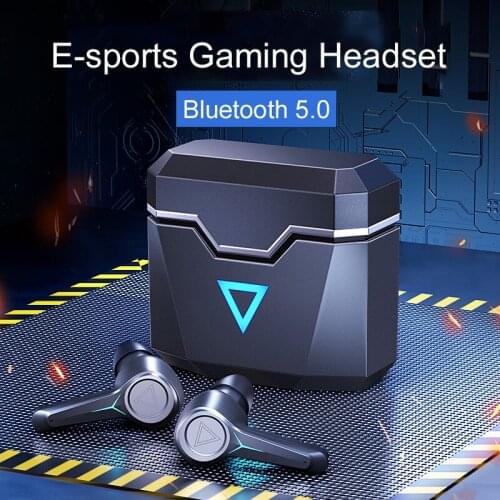 Gaming Bluetooth Headset Wireless In-ear TWS Headphone High Sound Quality Low Latency With Charging Caes
