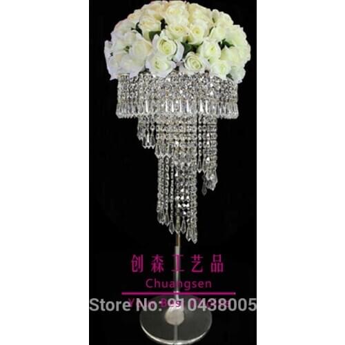 Custom European Wedding Arch Decor Artificial Flower Holder Wrought Iron Centerpiece Wedding Props Wedding Background Party Deco