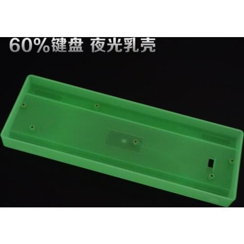 GH60 Compact Keyboard Base Seat for 60% Standard Layout Mechanical Keyboard POKER RGB60 Pure Pro Plastic Frame Case