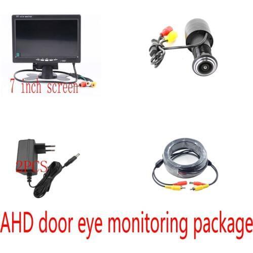 Mini Home Video Peephole Door Hole Camera1080P HD Door Eye CCTV Suite package Home security monitoring CCTV cameras