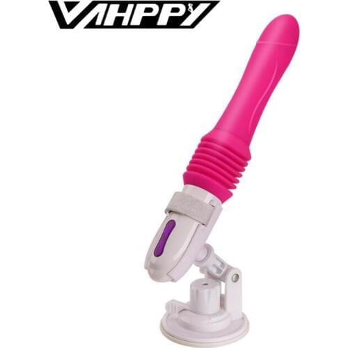 Mini Sex Machine Female Masturbation Pumping Love Gun Thrusting Dildo Vibrator Automatic Retractable Gode Sex Machines For Women