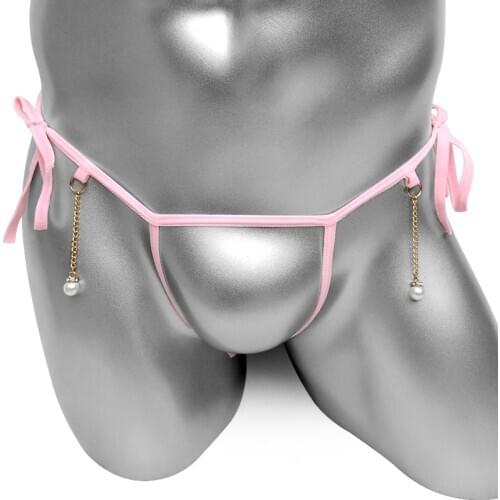 Mens Crotchless Panties Open Crotch Bandage Thongs Sexy Sissy Underwear Mini Micro Sex G Strings Jockstrap Gay Cock Ring