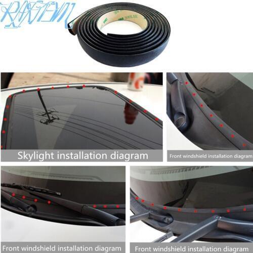 3M Car sunroof seal sticker for Ford Focus Kuga Fiesta Ecosport Mondeo Escape Explorer Edge Mustang Fusion Flex