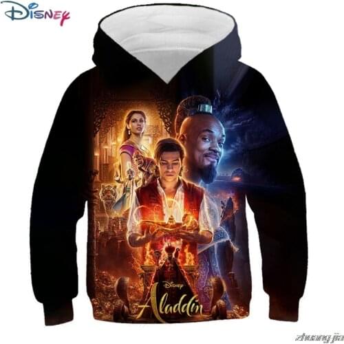 2021 New Aladdin Hoodies Cool 3D Printed Sweatshirts Men Women Children Fashion Streetwear Boy Girl Kids jacket