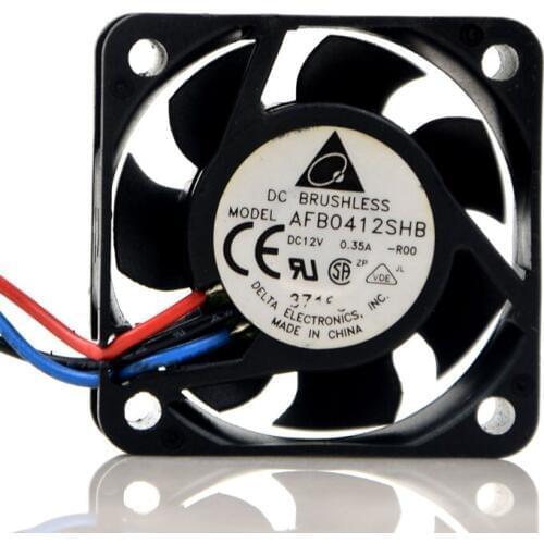 New original AFB0412SHB 4015 12V 0.35A large air volume double ball speed fan