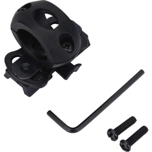Practical Lightweight Torch Mount Sturdy Flashlight Holder Bracket for Fast Helmet outdoor war game cs battle game supplies