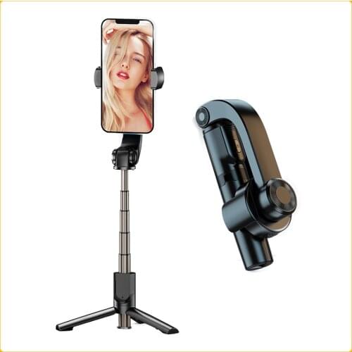 S1 Selfie Stick Tripod Bluetooth Handheld Stabilizer for Phone Gimbal Monopod Smartphone huawei mi Phone