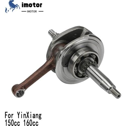YX 160 Motorcycle Crankshaft For YinXiang 160cc 1P60FMK W160-2 Horizontal Engine Dirt Pit Bike Parts