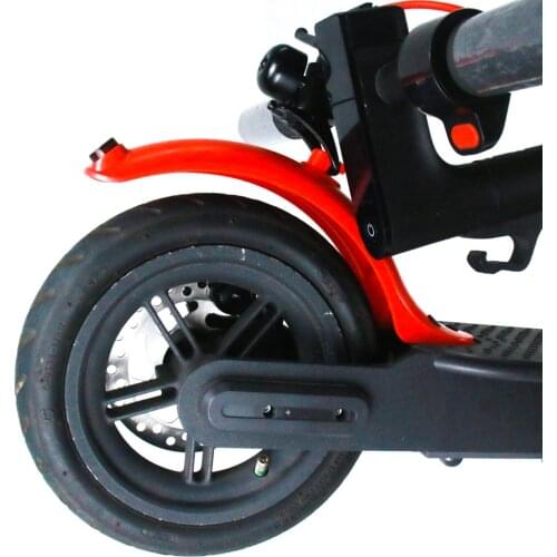 Duck Tail Rear Fender With Hook,Screws,Rear Tail Light,Cable For Xiaomi M365 Electric Scooter 10 Inch Modification Accessories