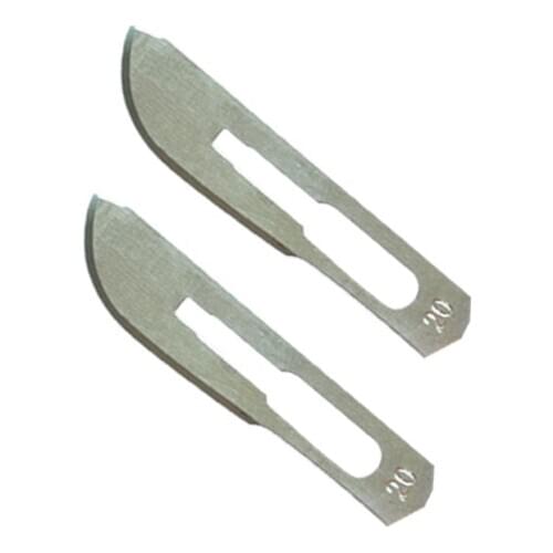 10pcs Individual Package Surgical Knife No. 20 Sculpting Blades Carbon Steel Professional Carving Knife Clean Hygienic Safety