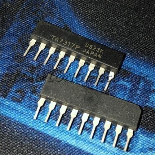5PCS/LOT TA7317P SIP-9 Speaker and amplifier protection circuit