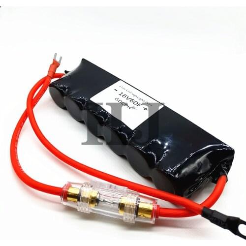 Automotive Rectifier Low Temperature Starter 16V60F Super Farrah Capacitor Module High Power and High Current
