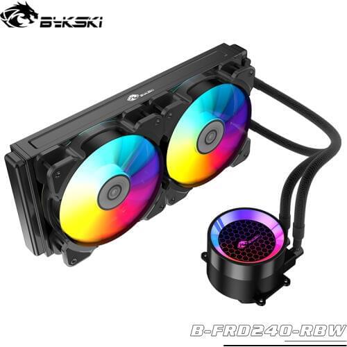 Bykski B-FRD240-RBW RGB Integration Water Cooling Kit for CPU 24cm