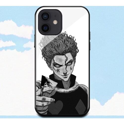Hunter X Hunter Hisoka Case For iPhoneX XS XR 6 6s 7 8 Plus11 12mini 12Promax SE2 Tempered Glass Case