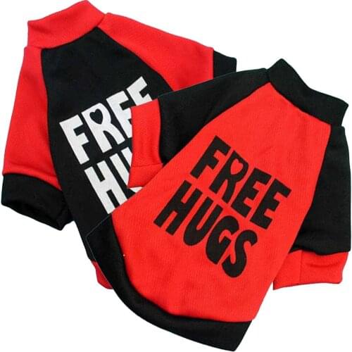 Cheap and Good Quality Pet Clothes New Fashion Classic High-neck Warm Printed Letter Sweater T-shirt Long-sleeved Jacket