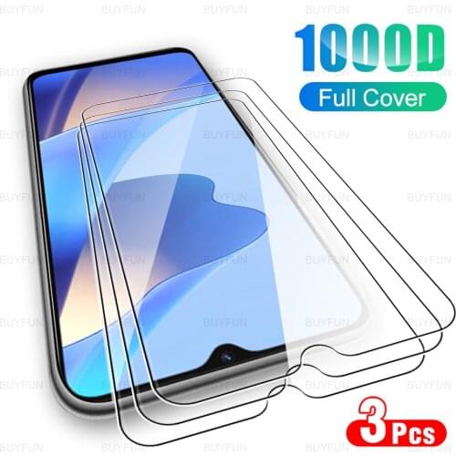For Oppo A16 6.52inch 3pcs scratch resistant screen protector for oppo appo a94 a74 a54 5g full cover tempered protective glass