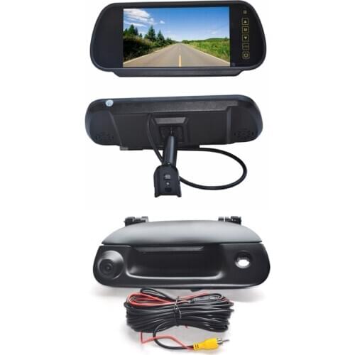 Vardsafe VS3707R 7Inch Replacement Rear View Screen Display & Reverse Camera for Ford F150 F250 F350 F450 F550 (1997-2007)