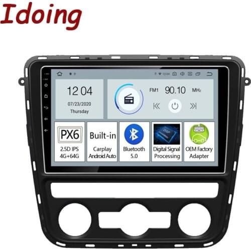 Idoing Android Car Radio Multimedia Player For Volkswagen-passat GPS Navigation Carplay Auto Bluetooth5.0 Head Unit no 2 din DVD