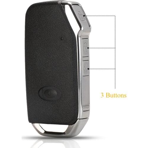 Kutery 5pcs 3 Buttons Replacement Remote Car Key Shell Case Fob For Kia Sportage Ceed Sorento Cerato Forte 2017 - 2019