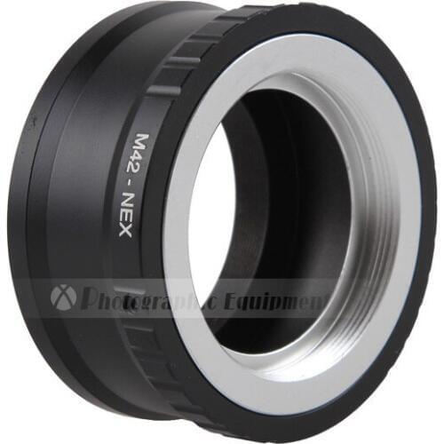 M42-NEX Lens Adapter Ring M42 Thread Lens for Sony NEX3 NEX6 NEX-5R 5T 5N NEX7 A5100 A6000 A6500 A7R A7 II E-mount Camera