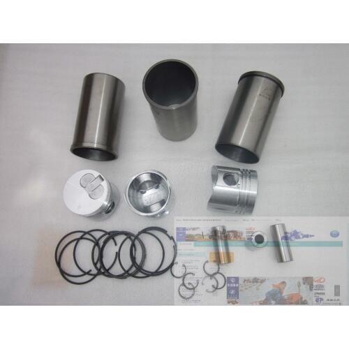 Set of piston group as picture showed for Laidong KM385TE (swirl chamber engine with EPA)