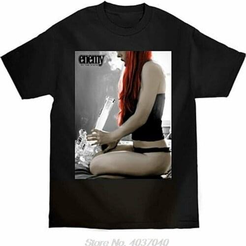 Enemy Of The State Mens Bong RIP Short Sleeve T Shirt Black Tee T-Shirts Clothi Men Clothes Tee Tshirt harajuku