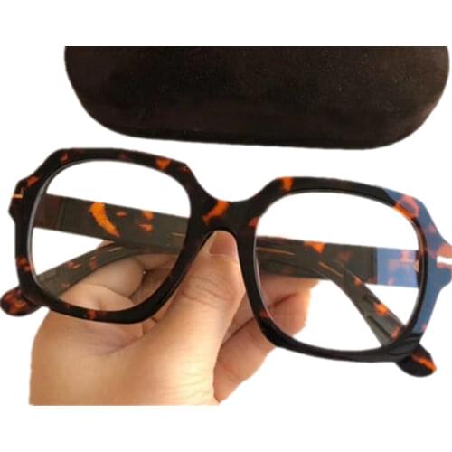 Quality Design Unisex Big-Square Sunglasses Frame UV400 53-21-140 Fashion Retro-Vintage Plank Goggles Eyeglasses
