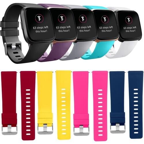 Silicone Strap For Fitbit Versa Strap Smart Watch Wrist Band Bracelet For Fitbit Versa Watch Band Fitbit Versa Lite Accessoreis