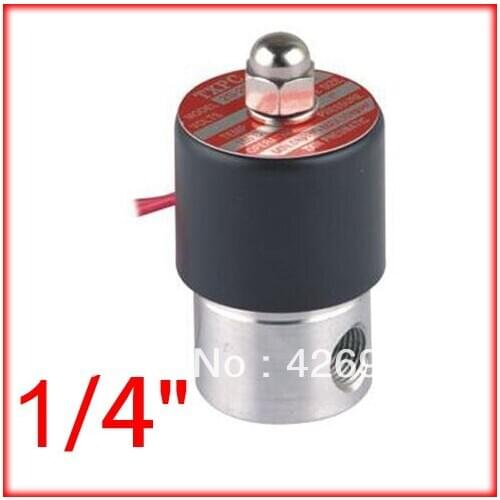 High quality 1/4'' STAINLESS STEEL SOLENOID VALVE 2S025-08 20pcs