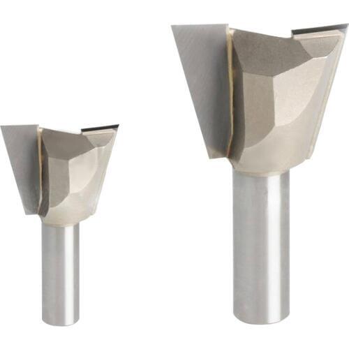 1pc 1/4*1/2 Woodworking cutter Dovetail milling cutter CNC engraving tool gong cutter 1/4 Shank