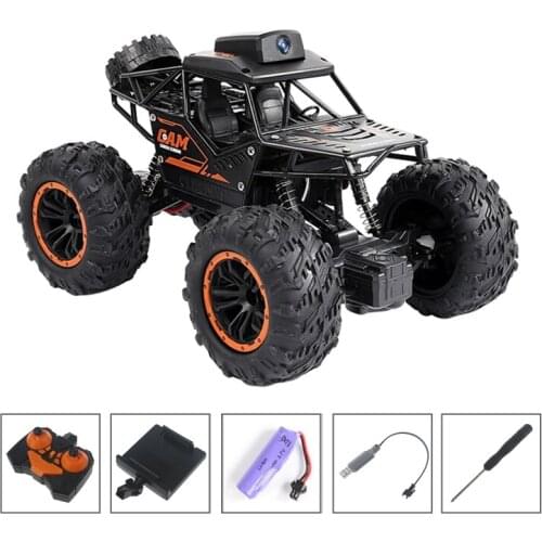 2.4G Controller APP Remote Control WiFi Camera High-speed Drift Off-road Car 4WD Double Steering Buggy RC Rock Crawler