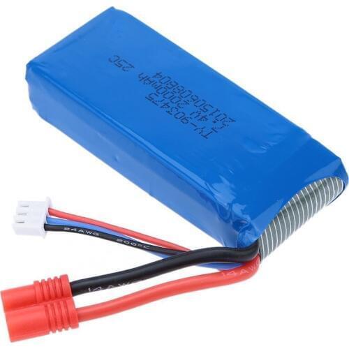 2000mAh 7.4V battery for Syma X8C X8W 4CH 6-Axis Mini RC Helicopter & Quadcopter Quad Copter RTF