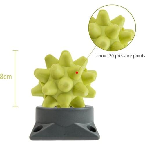 Hedgehog Massage Ball Muscle Relaxation Press Style Massage Ball for Plantar Fasciitis Neck Buttocks and Back Massaging