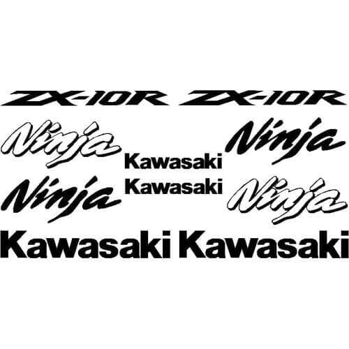 1Set KAWASAKI ZX-10R Ninja Decal Sticker Kit zx 10r