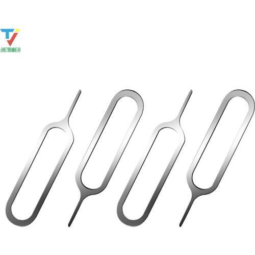 30000pcs/lot New Sim Card Needle For IPhone Cell Phone Tool Tray Holder Eject Pin metal wholesale cheap
