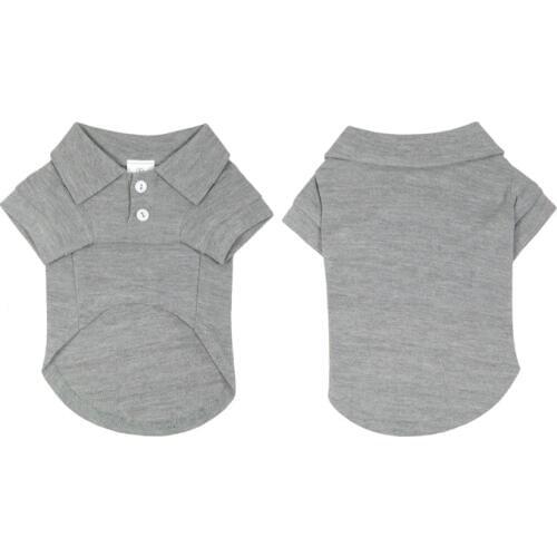 New arrival dogs cats fashion casual polo shirt doggy vest clothes puppy spring summer vests pet dog cat t shirts apparel 1pcs