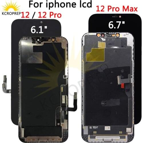 Original for iphone 12 Pro Max lcd display For iPhone 12 A2403 LCD Display with Touch Screen For iPhone 12 Pro A2407 LCD