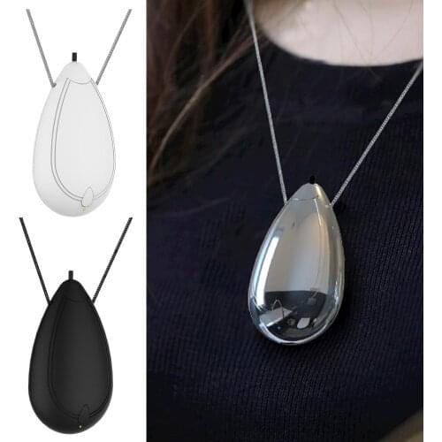 Mini Personal Necklace Air Purifier Wearable Portable Negative Ion Generator USB