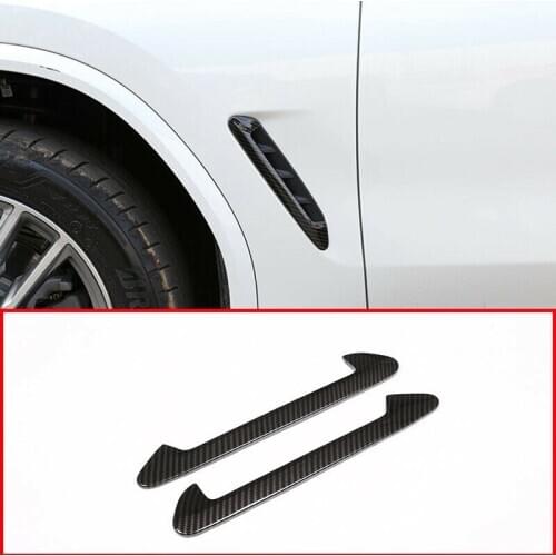 Carbon Fiber Side Air Fender Vent Trim for BMW X3 G01 X4 G02 2018