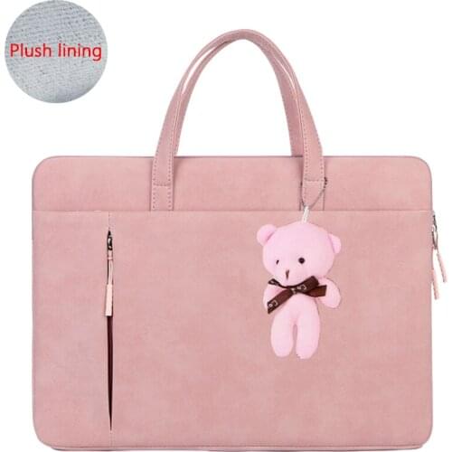 Laptop Bag Sleeve Case HandBag Notebook Pouch Briefcases For 13 14 15 15.6 Inch Macbook Air Pro HP Huawei Asus Dell