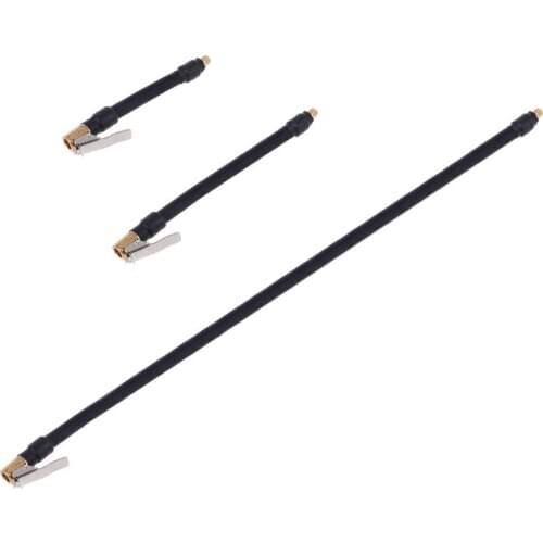 Universal Flexible Tire Tyre Valve Extension Tube Adapter for Air Compressor Tire Inflator Pump for Car Motorcycle Bike