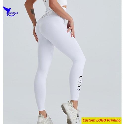 Women Quick Dry High Waist Yoga Tights Super Stretchy Sportswear Leggings Gym Fitness Workout Pants Running Clothing Customized