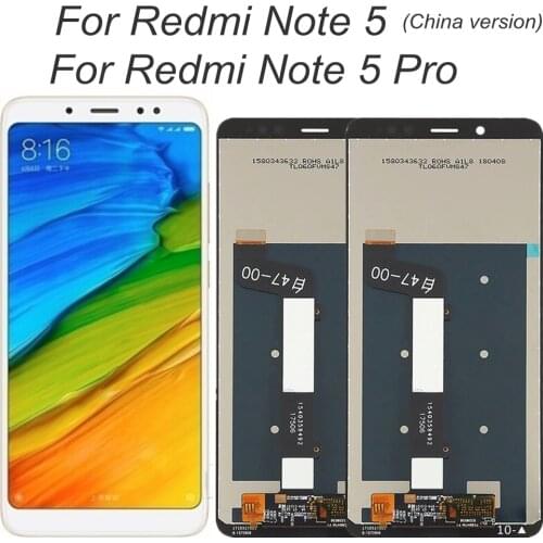 FOR Xiaomi Redmi Note 5 Pro LCD Display Touch Screen Digitizer Assembly Replacement FOR Xiaomi redmi note5 lcd