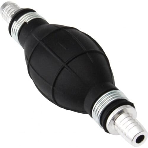 12mm Fuel Pump Line Built-in Stop Valve Hand Primer Bulb Manual Fuel Pump All Fuels for Vehicles Aging-resistant Fuel Pump