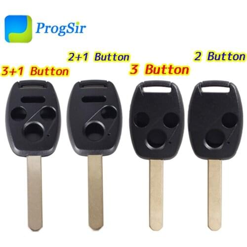 2 2+1 3 3+1 Button Key Shell for Honda without Chip Position Slot