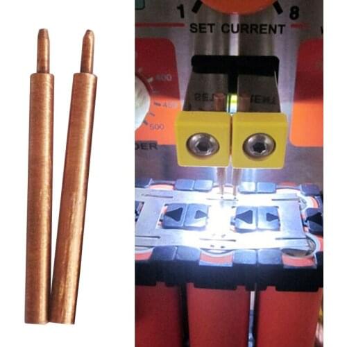 2pcs/set Alumina Copper Spot Welding Machine Butt Welder Welding Needle Spot Welder Accessories Parts