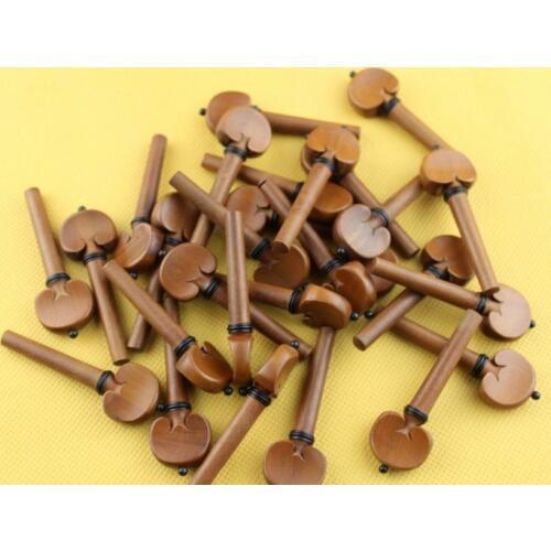 40pcs high quality Violin Pegs Jujube wood Violin Tuning Pegs 4/4, violin parts
